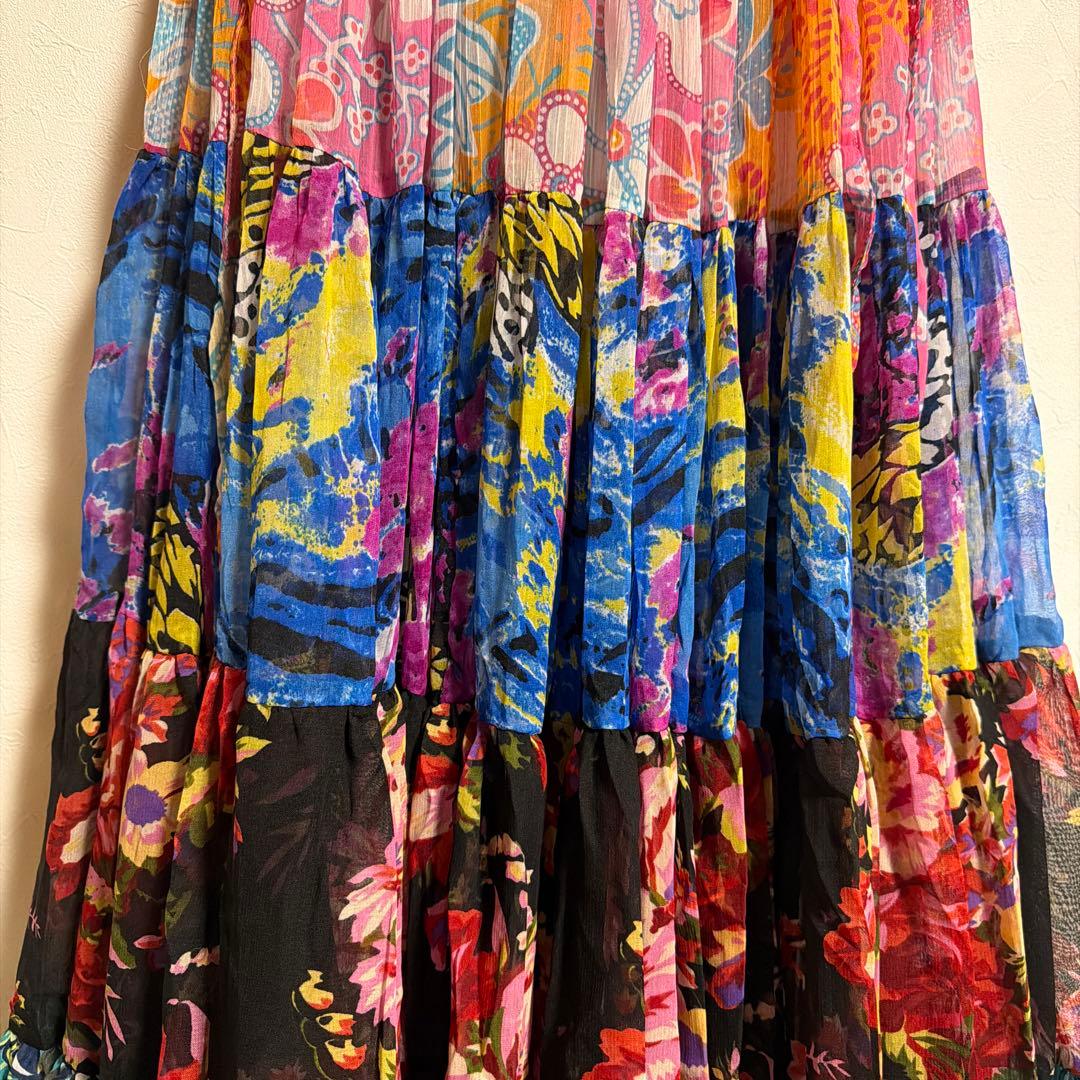 ベリーダンス Belly dance silk skirt