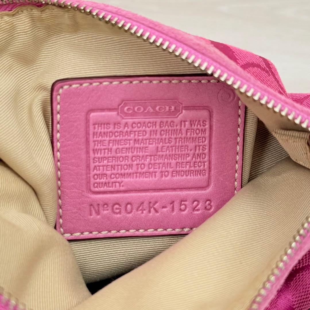 バッグ Vintage Coach mini Satchel Purse Pink