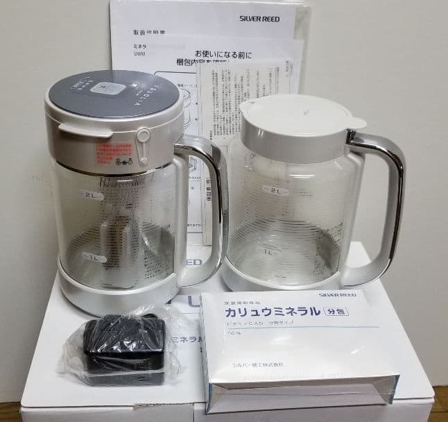 水素水生成器、アクオリア、ＳＷM300、卓上ポットタイプ、シルバー精工、水素水