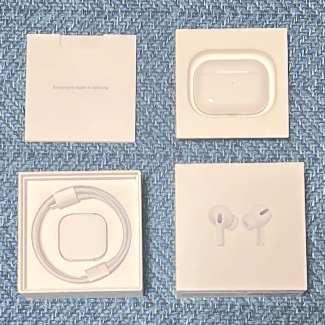 Apple AirPods Pro 正規品すべての付属品付きプラスケース付き
