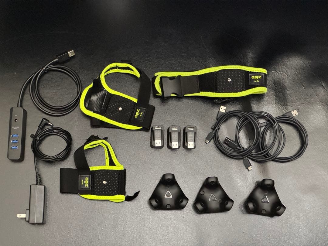 HTC VIVEトラッカー3.0 3個 + EoZストラップ ベルト