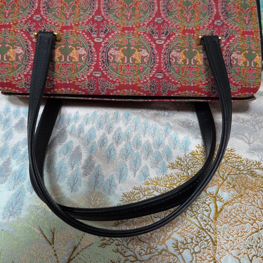 龍村美術織物　高級利休バック　 伝統的トートバッグ中古品　美品