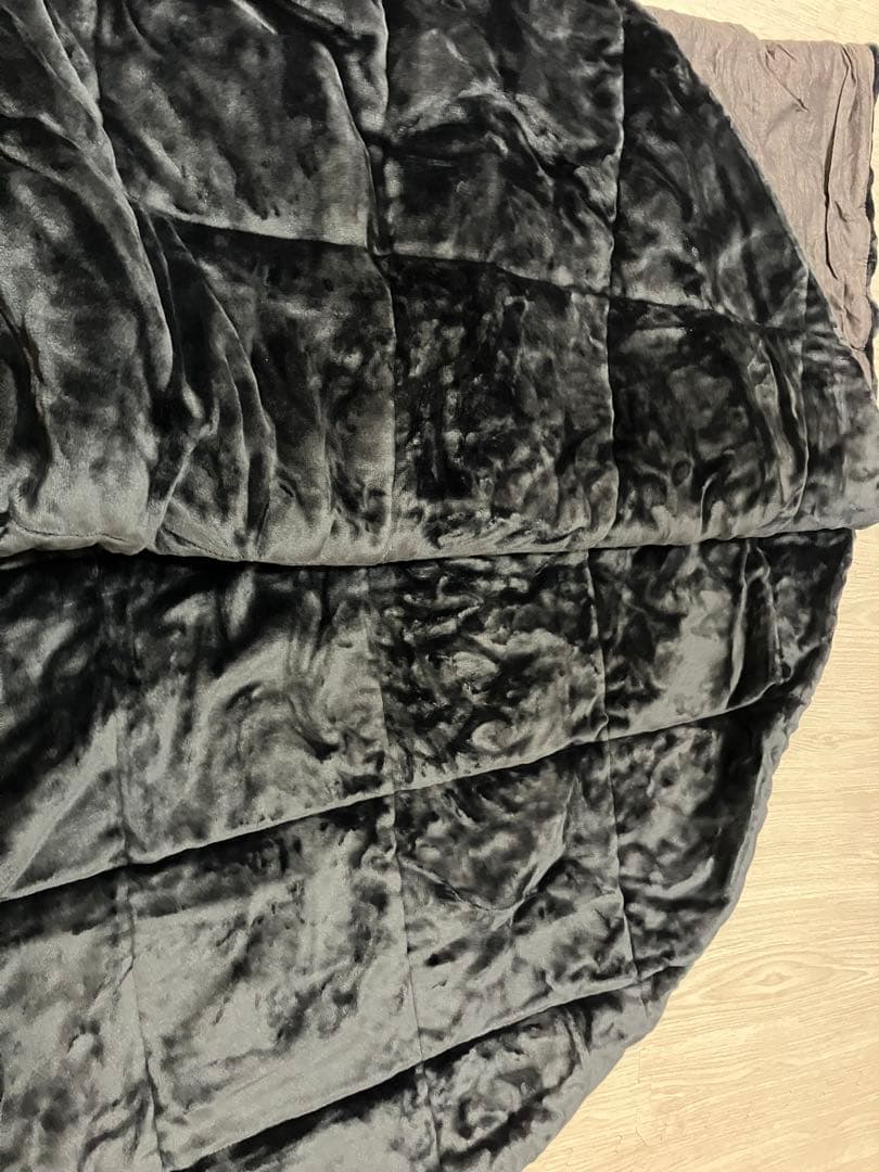 廃盤品　無印良品　楕円形こたつ MJ-KDF1340/N こたつ布団付き