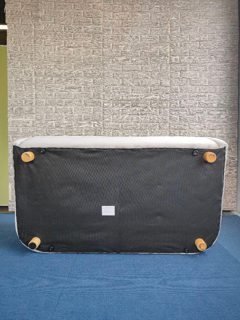 MODERNDECO モダンデコ 2人掛け ベロア ボックス ソファ