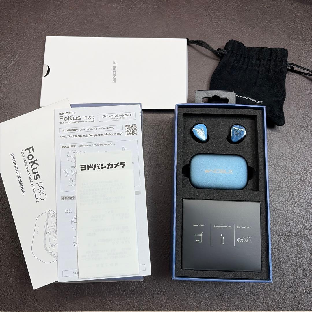 NOBLE FoKus PRO 完全ワイヤレスイヤフォン