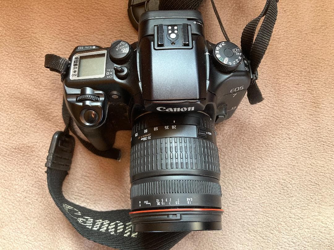 フィルムカメラ CANON EOS7 + Sigma 28-200mm F1:3.5-5.6