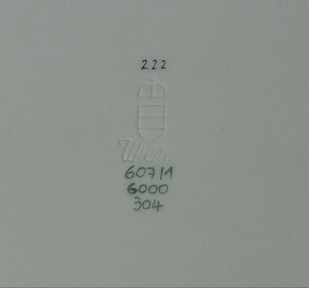 【美品・希少】ウィーン本店購入 アウガルテン サンドウィッチプレート 正規品