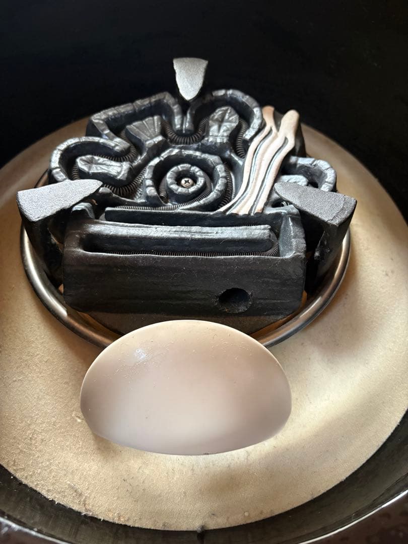 風炉型電熱器 100V 500W 株式会社 創巧野々田