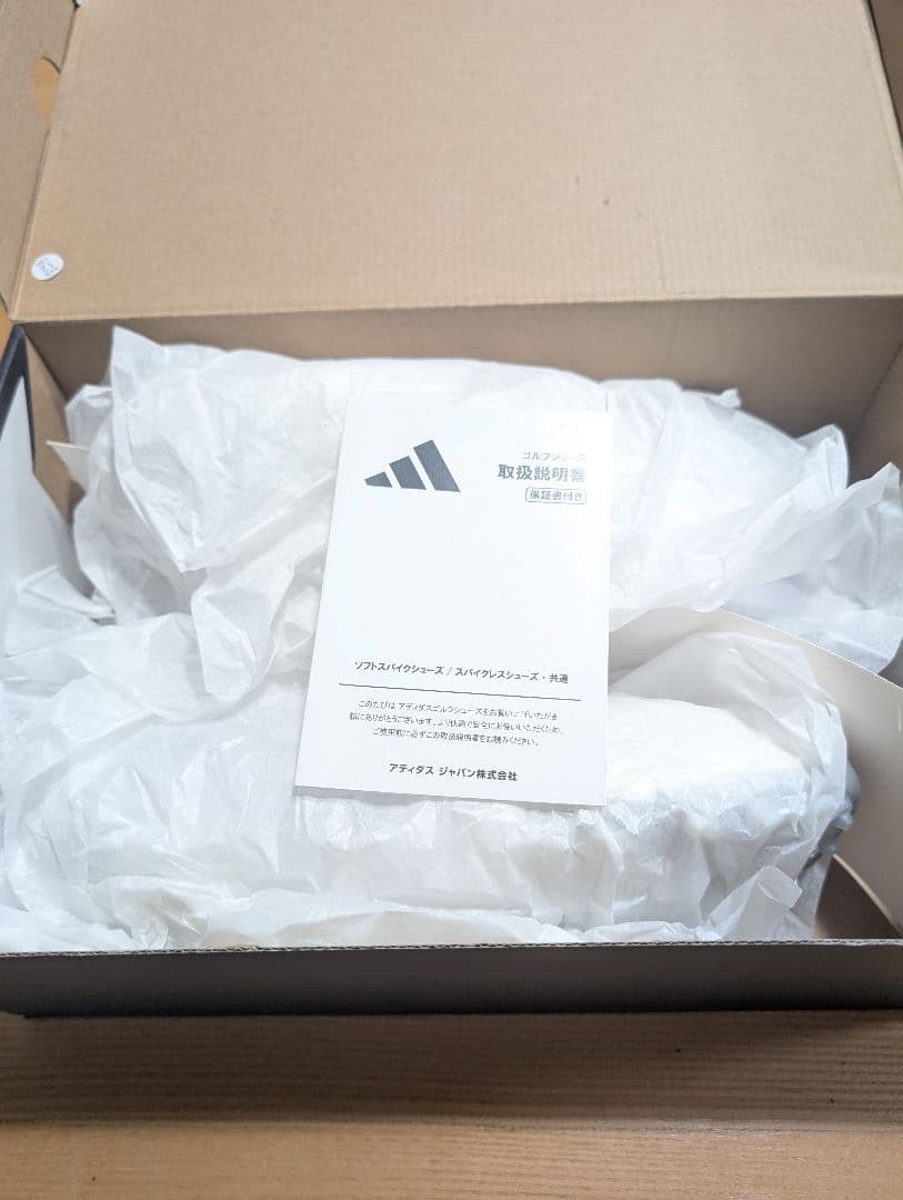 未使用 アディダス ゴルフシューズ W アディゼロ ZG25 ボア 23.0cm