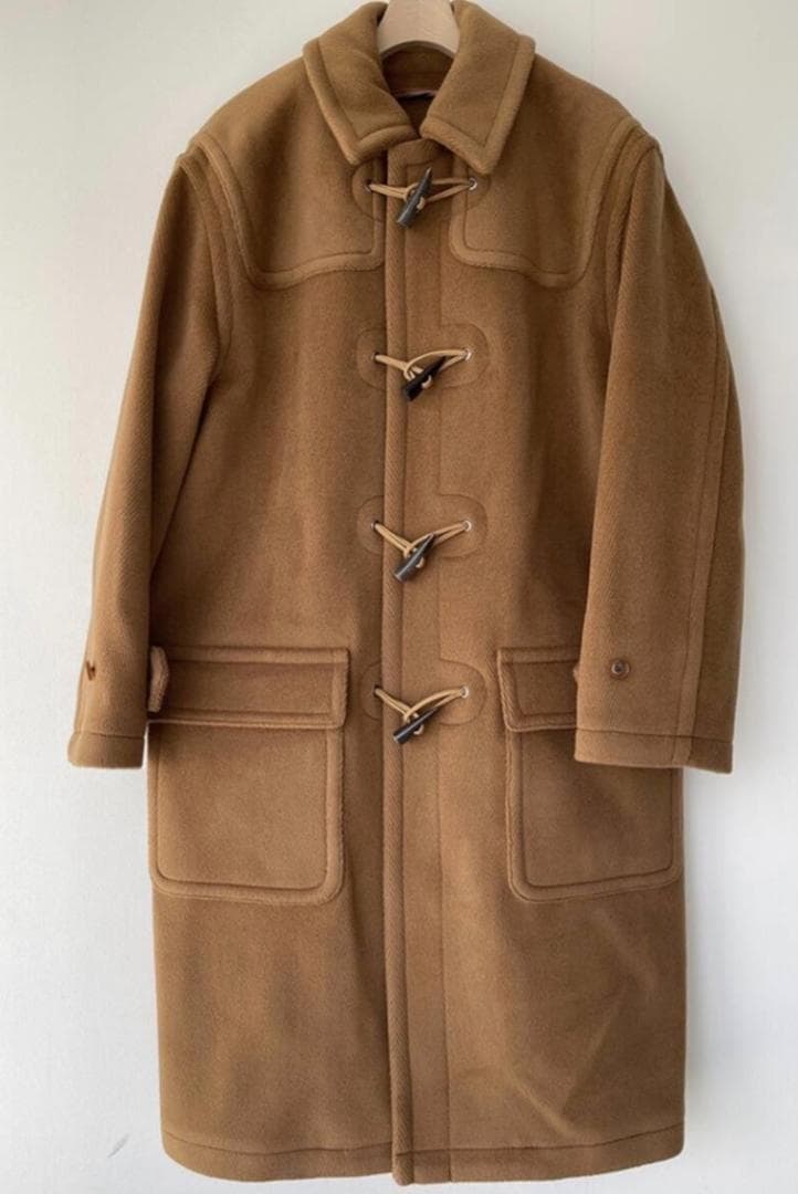 ジャケット・アウター AURALEE WOOL HERRINBONE PILE DUFFLECOAT