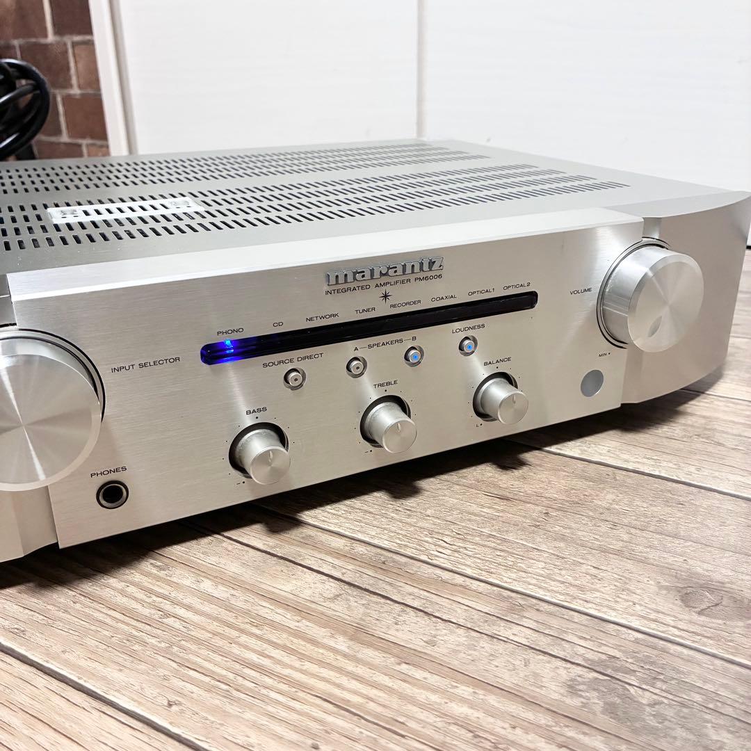 marantz PM6006 プリメインアンプ オーディオ機器 リモコン付