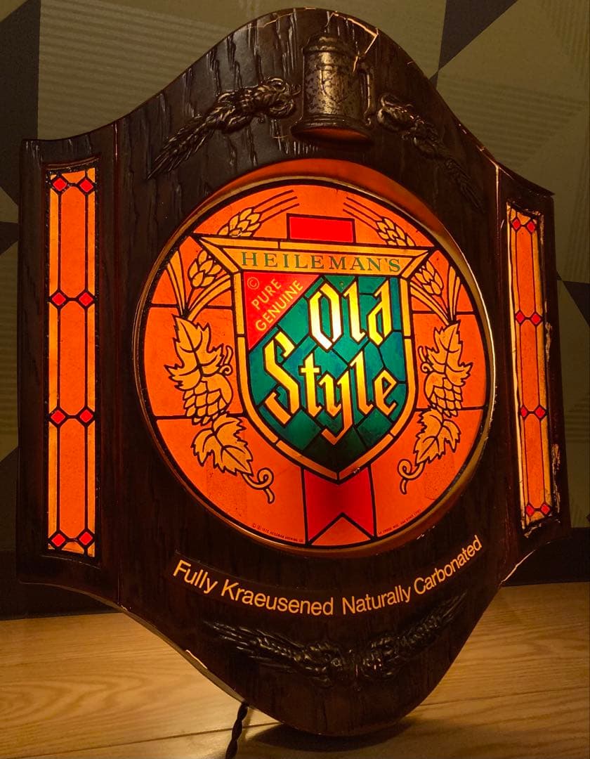 オールドスタイルビール ヴィンテージ ネオンサイン アメリカン雑貨 ランプ 看板