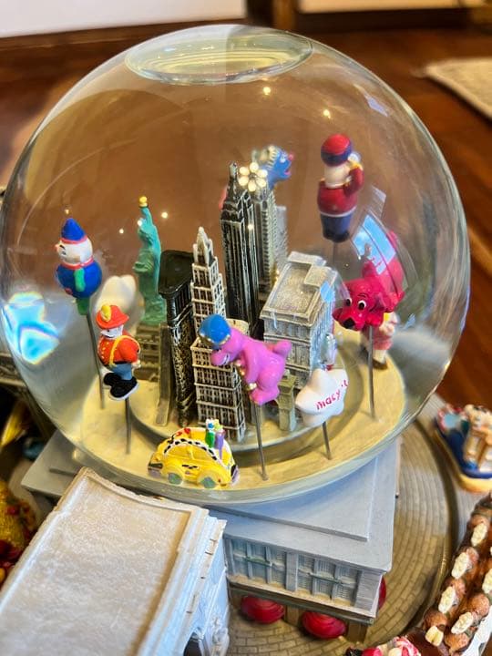 【美品】メイシーズ　ミュージカルウォーターグローブ