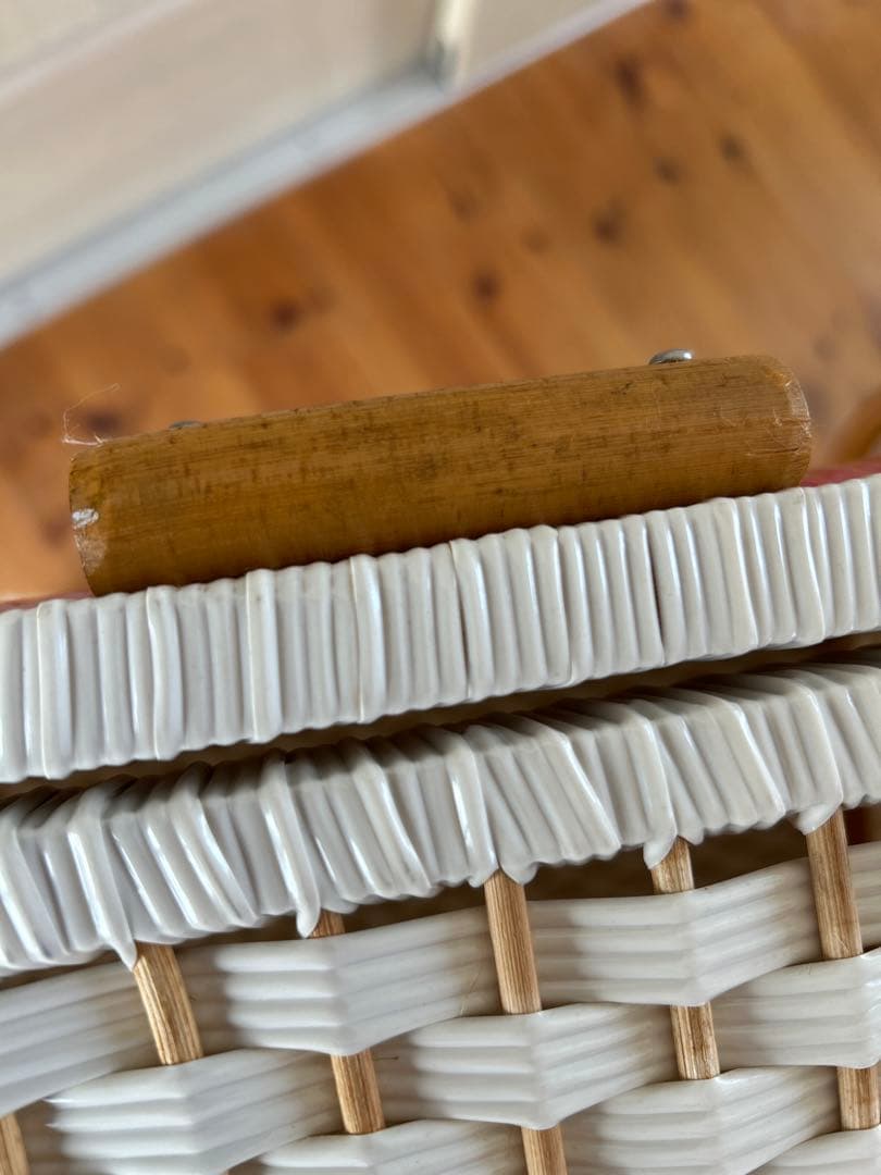 サンリオハローキティ収納ボックス 編みかご収納バスケットHELLO KITTY