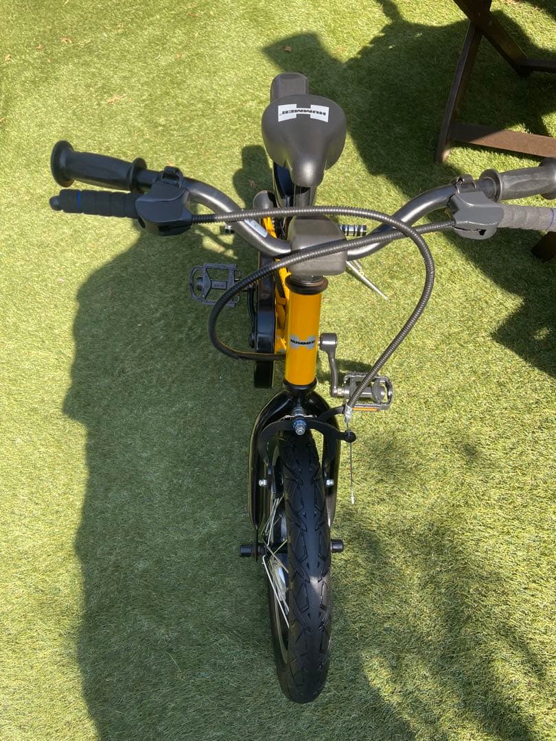 HUMMER 14inch 子供用自転車 イエロー
