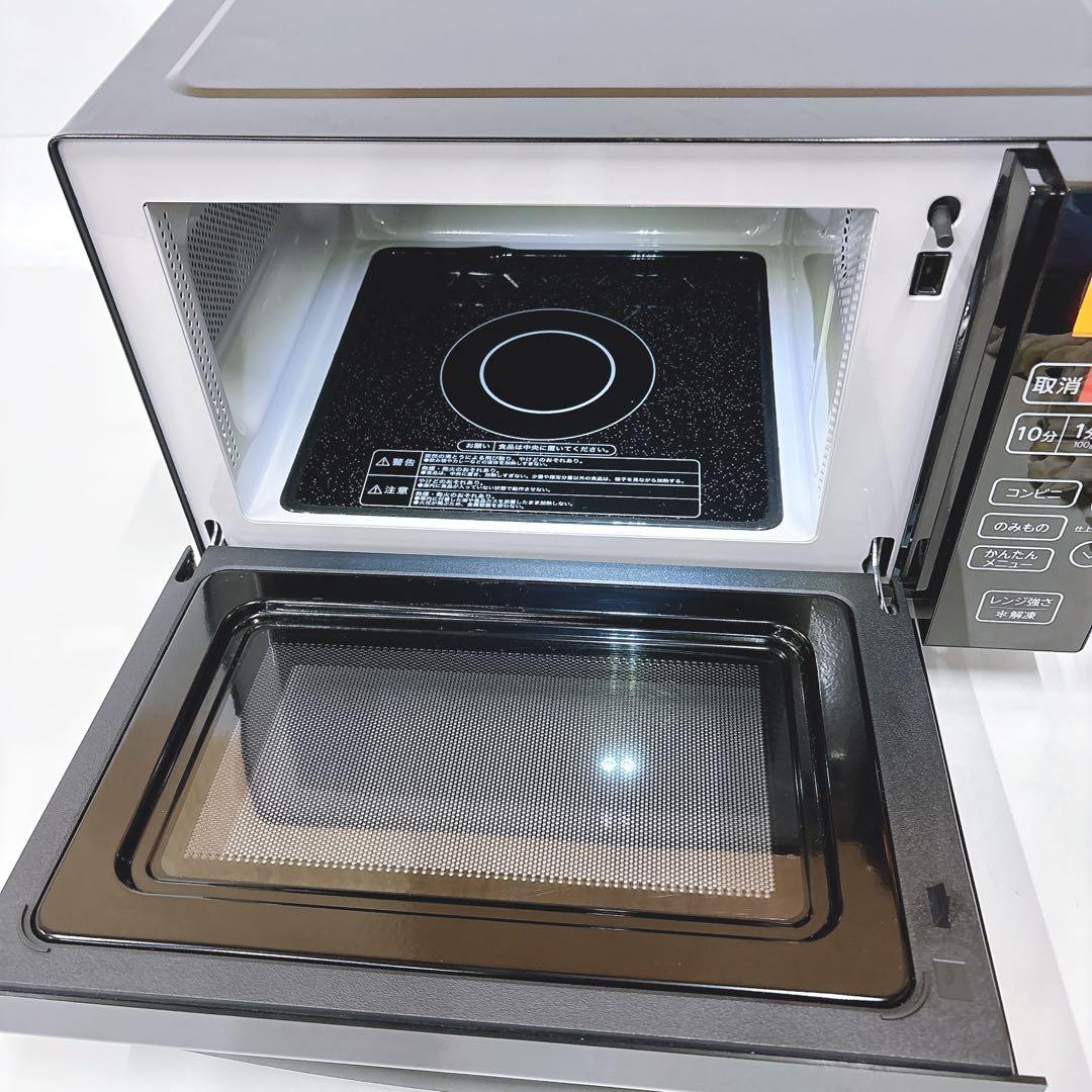 5 Haierハイアール2023年製フラット 簡単電子レンジKS-MW24F18