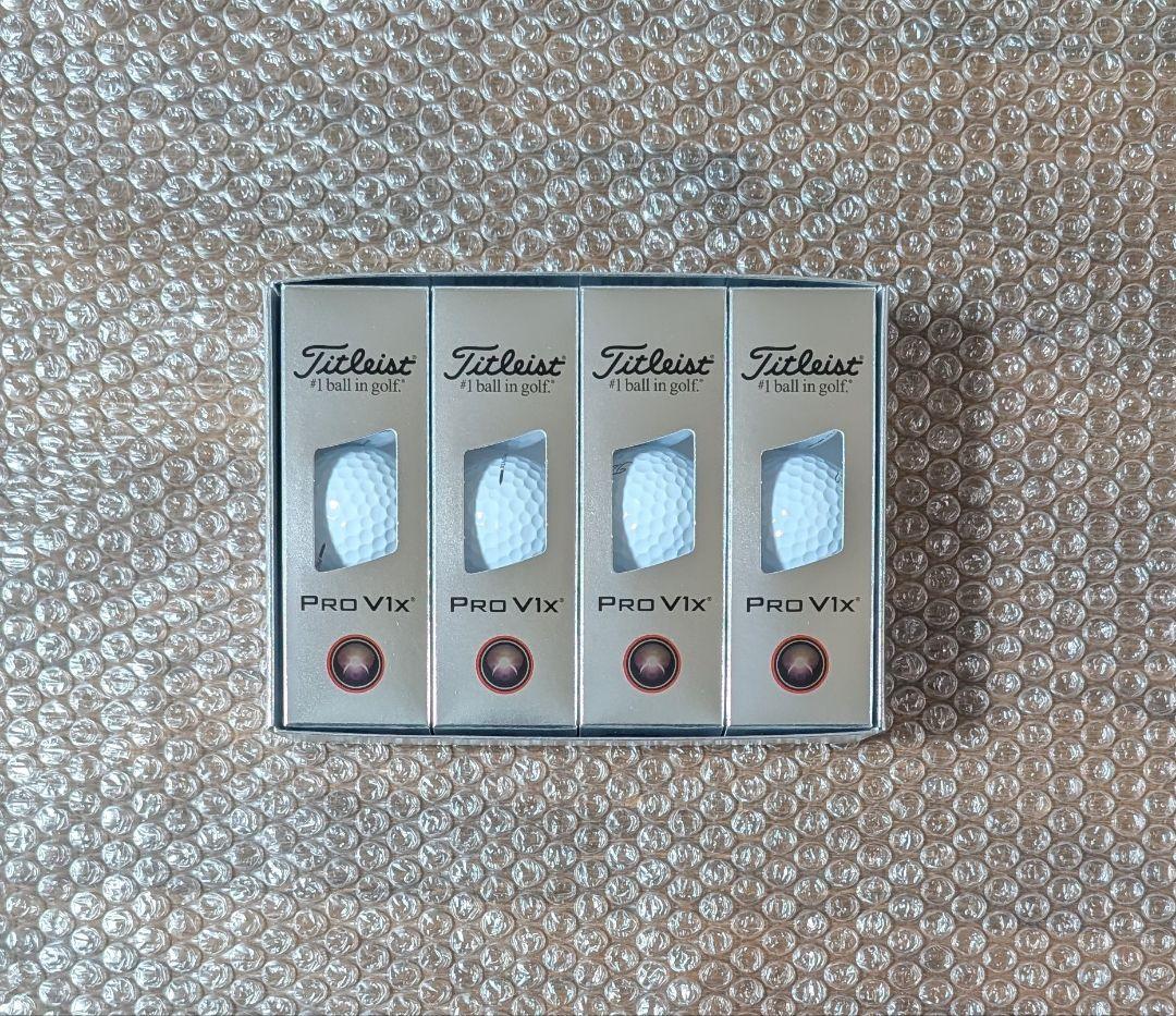 新品 タイトリスト PRO V1X ローナンバー 2025年モデル 3ダース