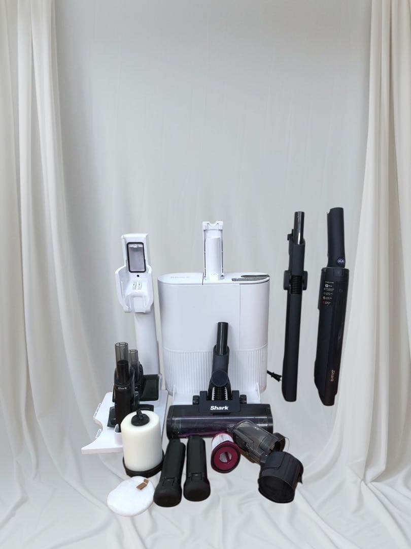 あ*さ様 SharkECO POWER IQ 掃除機 LC551JBK セット送