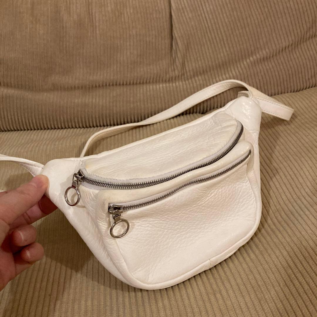 aeta アエタ　ウエストポーチS ホワイト