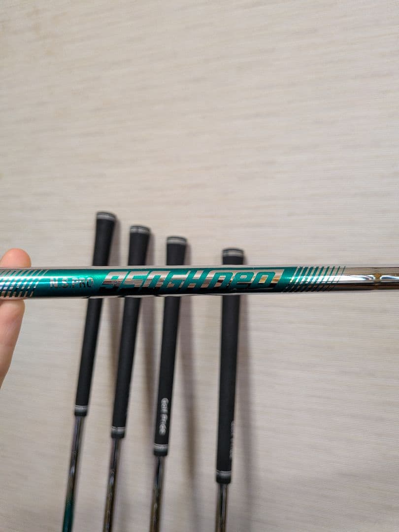 5本セットNS pro 950 neo.Golf Prideグリップ付き