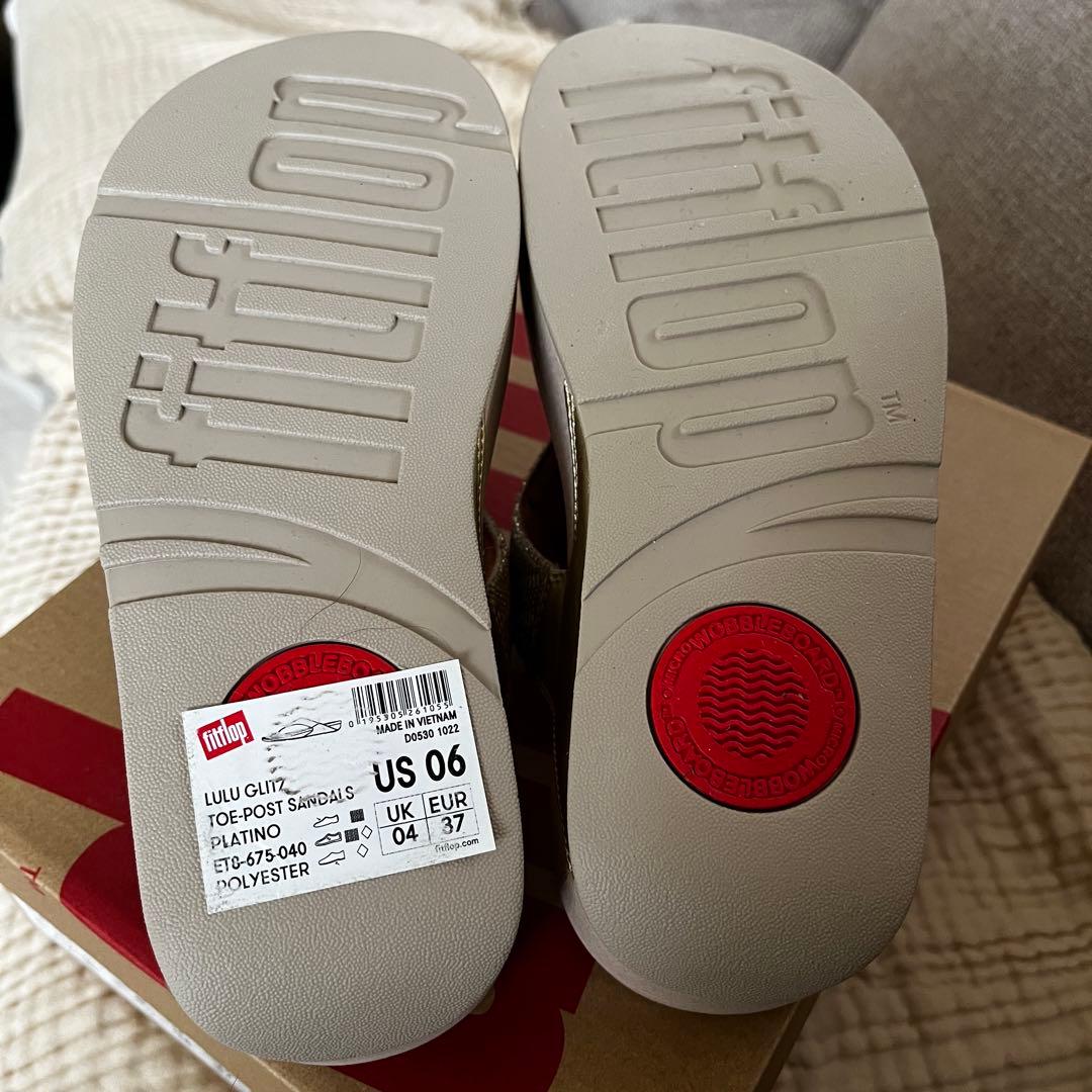 【お値下げ】fitflop Lulu Glitz サンダル US6