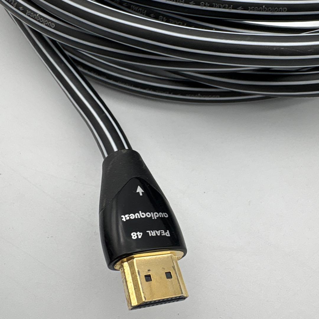 美品 audioquest Pearl48 HDMIケーブル 5m