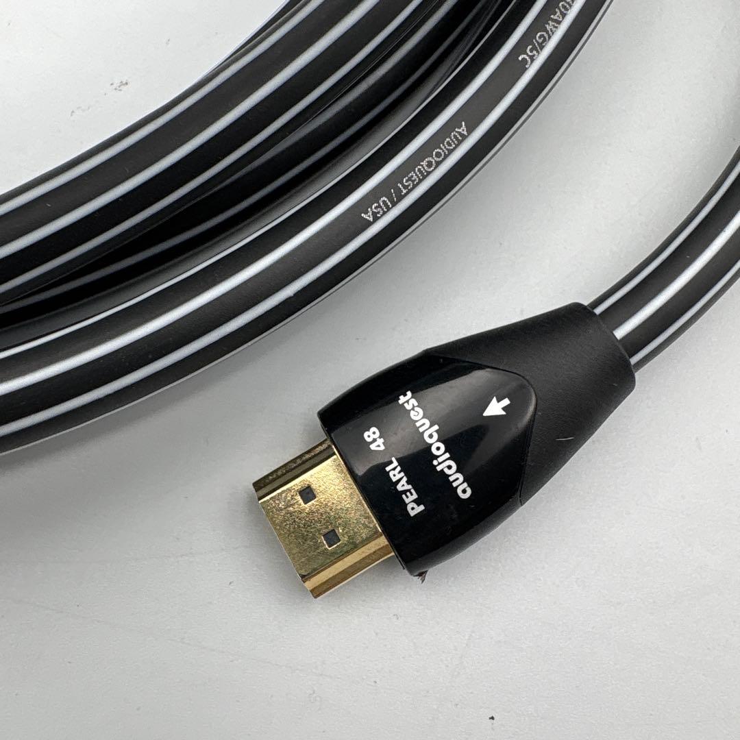 美品 audioquest Pearl48 HDMIケーブル 5m