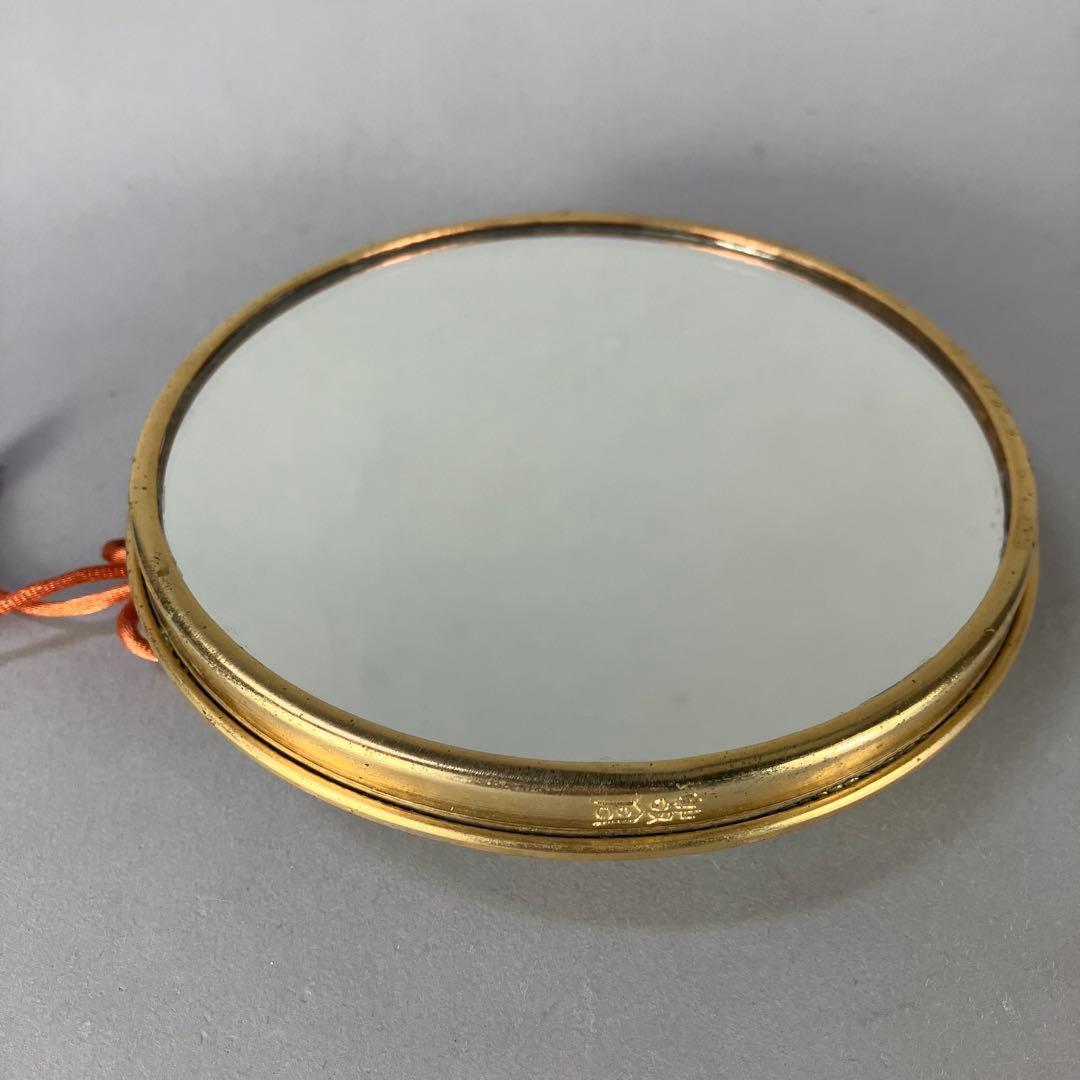 仿清招絲琺瑯鏡 故宮博物院複製品