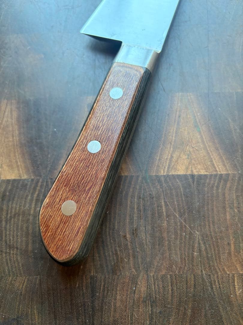 堺一文字光秀　ガラスキ　180mm 包丁　全鋼　骨スキ　洋出刃　洋包丁　釣り