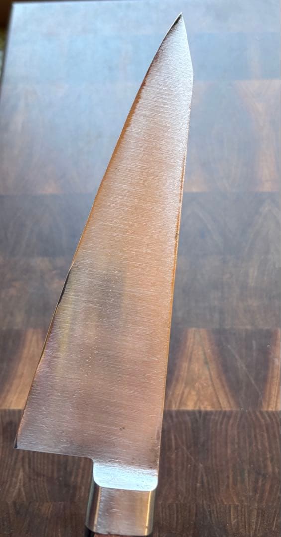 堺一文字光秀　ガラスキ　180mm 包丁　全鋼　骨スキ　洋出刃　洋包丁　釣り