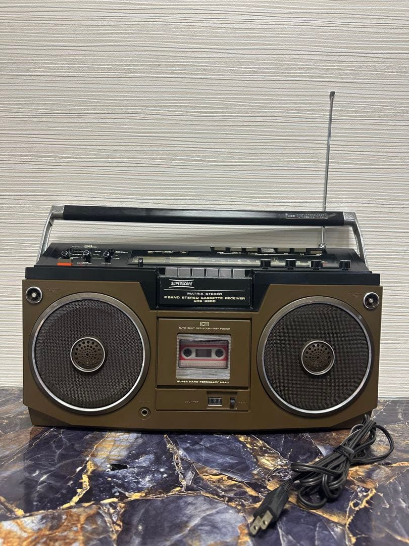 Marantz マランツ CRS-3800 SUPERSCOPEラジカセ整備品