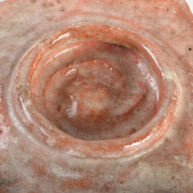 茶道具　赤楽　匁土　鳥文　香合　書付箱　Ⅴ　6281