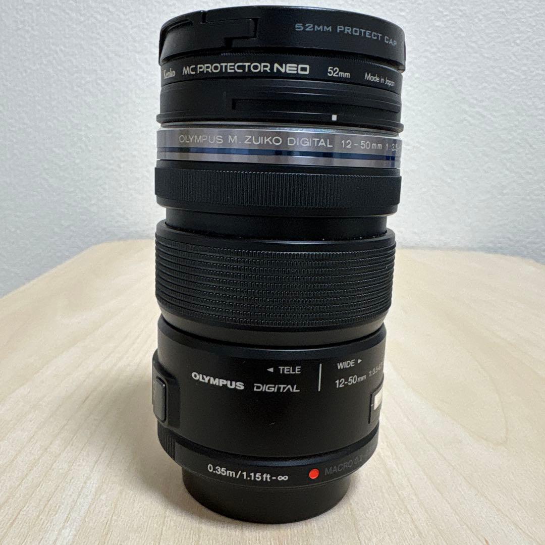 OLYMPUS M.ZUIKO DIGITAL 12-50mmレンズ