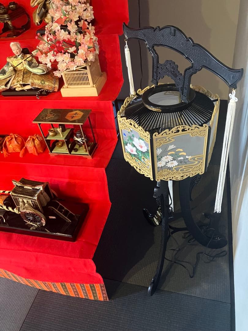 雛人形 7段 装飾品 宮内庁御用達 吉徳大光 お雛様