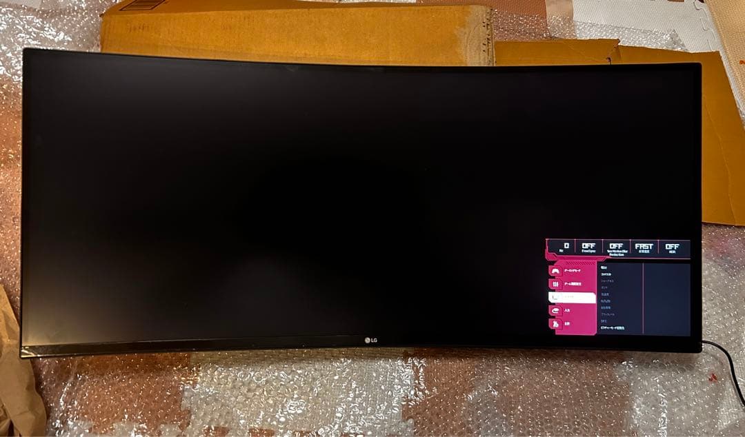 LG ゲーミング UWQHDモニター 34WP60C-B 34インチ