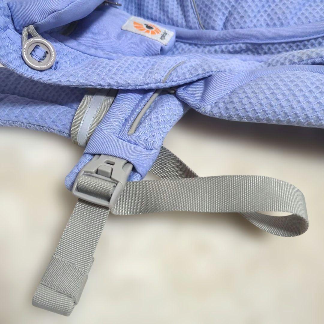 ✨希少カラー✨エルゴベビー抱っこひもオムニブリーズ　ブルーラベンダー