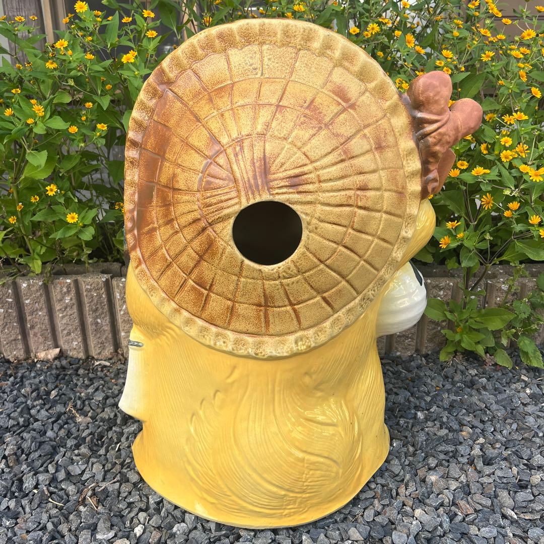 チョー縁起物❗信楽焼風水開運狸  高さ６４cm