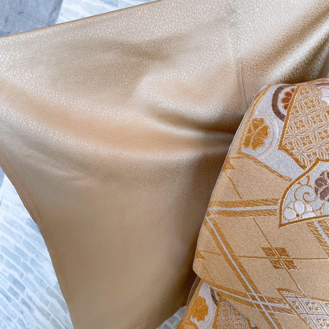 15％OFF SALE中❗️訪問着　フルセット　エ霞　鹿の子絞り　地紋　H5