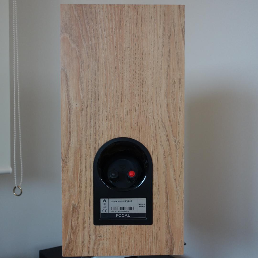 ★☆彡 FOCAL CHORA 806 ライトウッド　ペア　フランス製