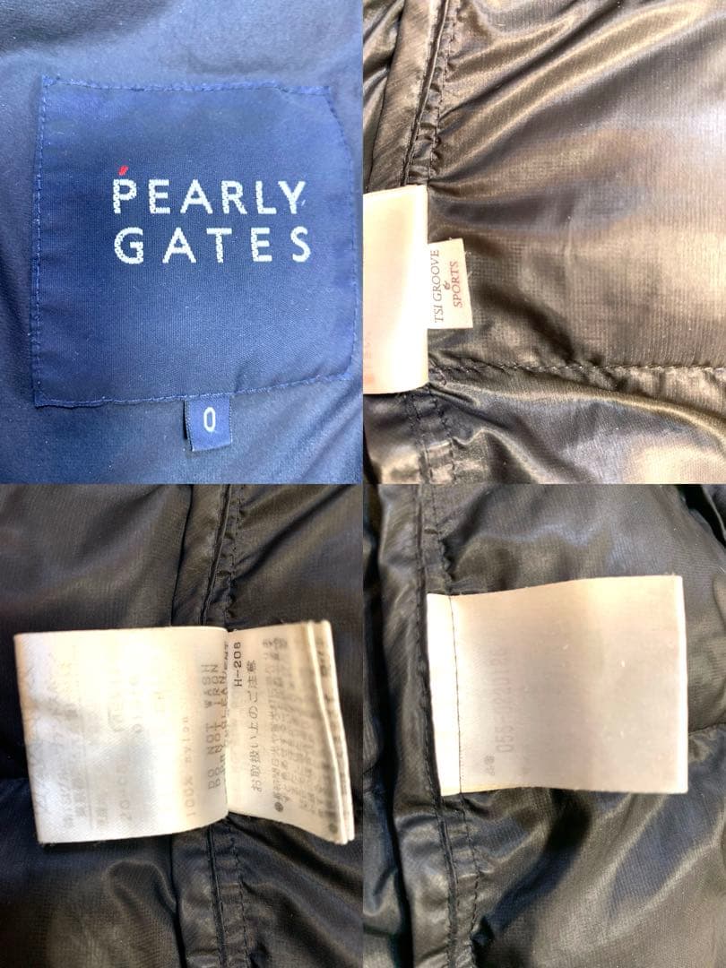 パーリーゲイツ　フード付ダウンコート　 レディース　Sサイズ