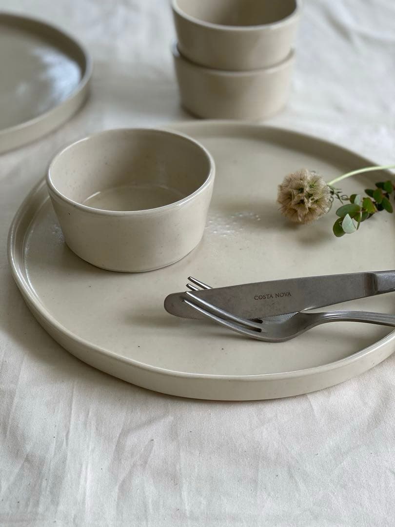 コスタノバ　ラゴア(ストーン)プレートセット