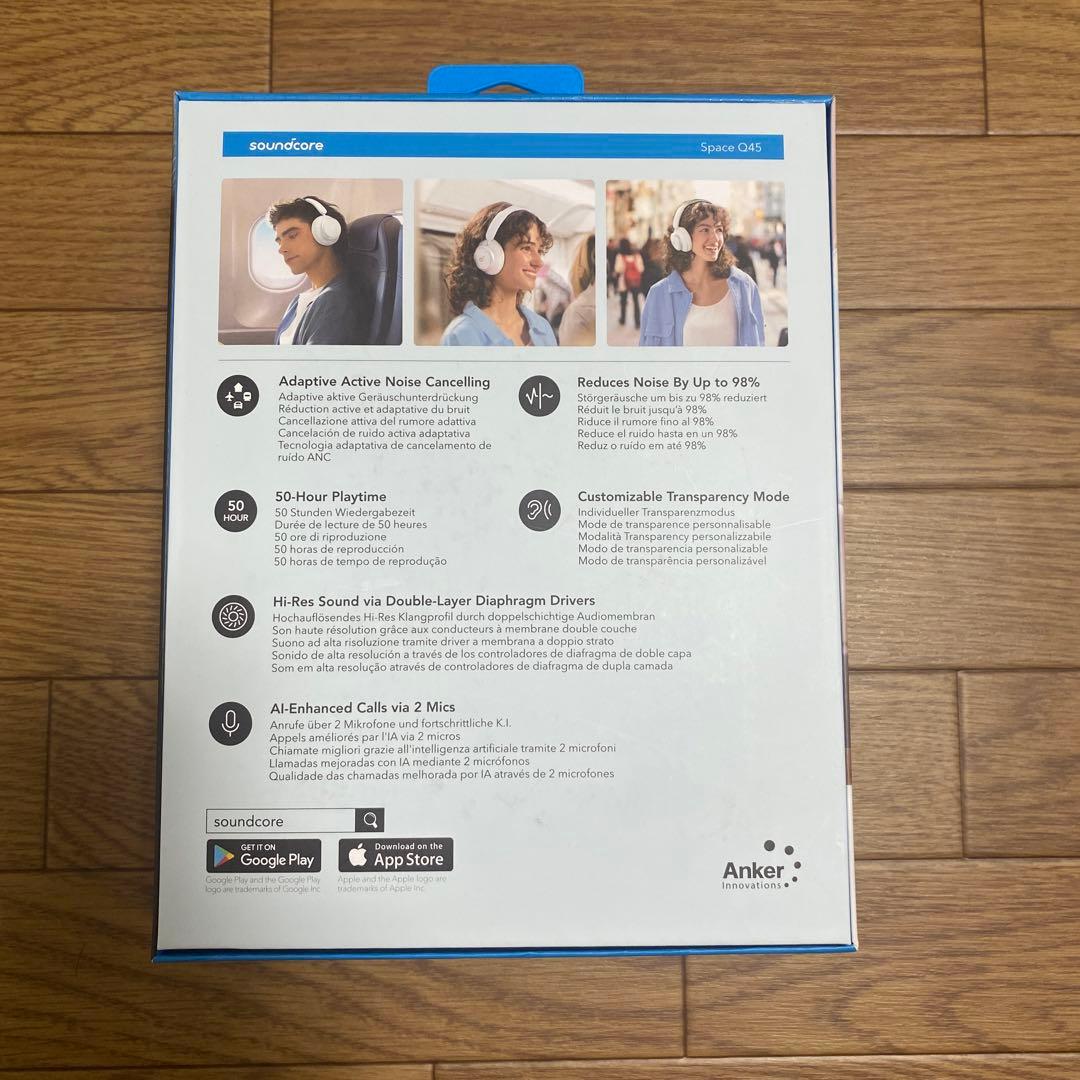 【かず】 Soundcore SPACE Q45 White