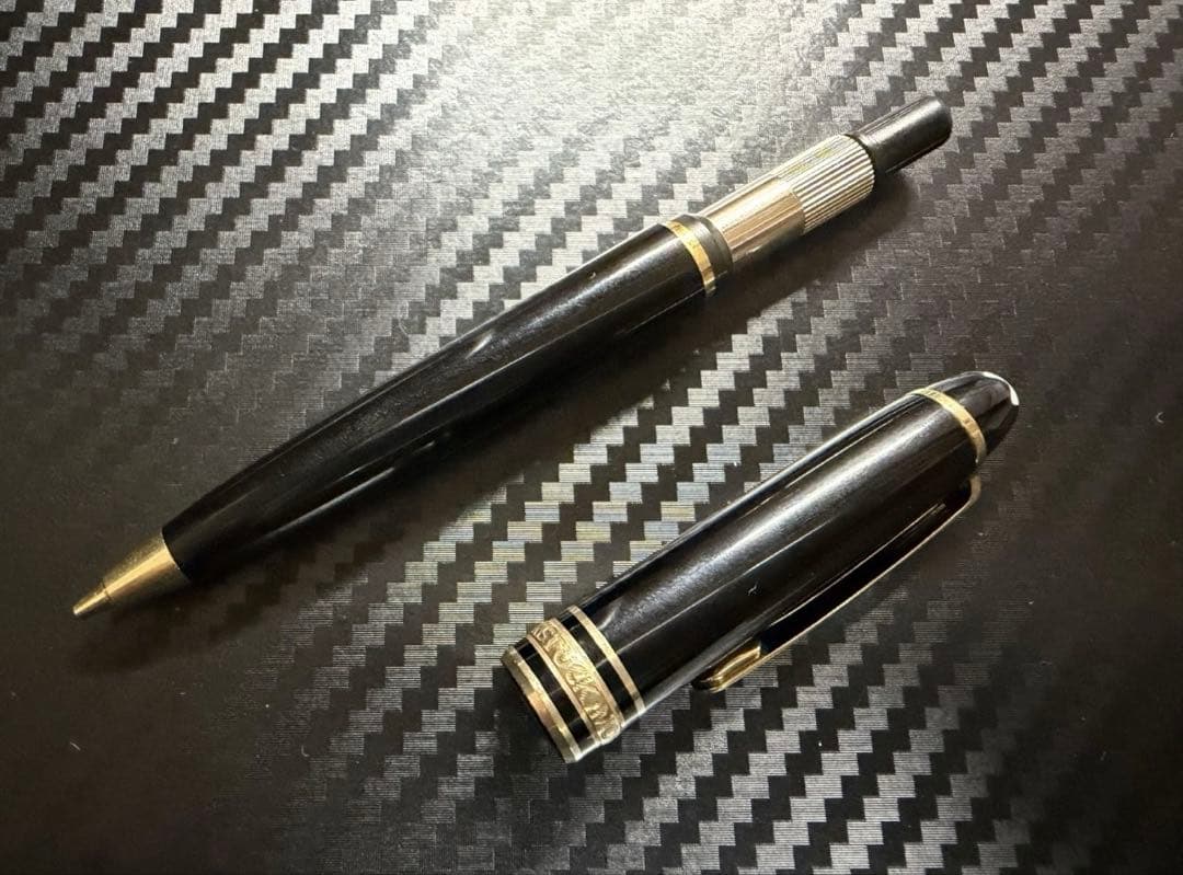 美品 モンブラン 117 モーツァルト ペンシル 0.7mm ブラック