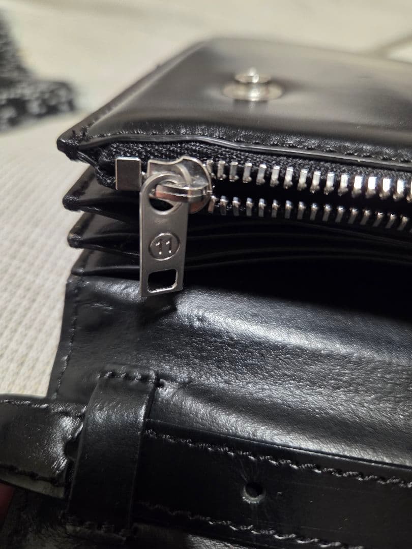 Maison Margiela スムースレザークロスボディバッグ