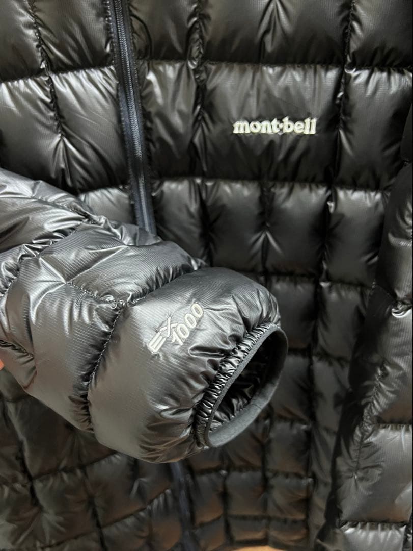 mont-bell US プラズマ 1000 ダウンジャケット　ブラック xxl