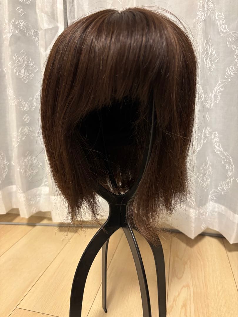 ✴︎百合子ウィッグ　スキンレースタイプ　ナチュラルブラウン レミー人毛100%