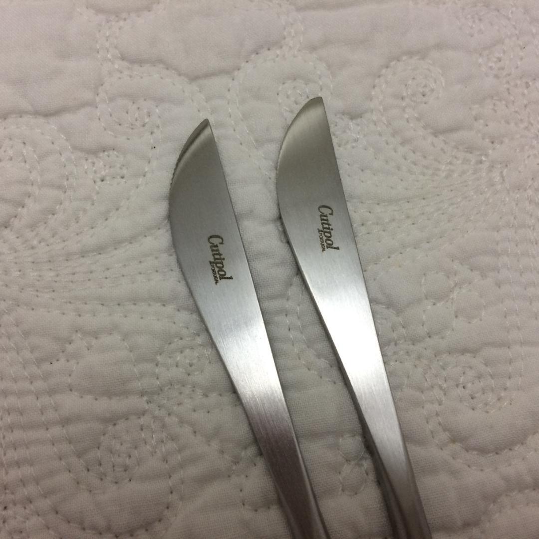 チャモ　クチポール　GOA　ブラック＆シルバー　ディナー＆デザート×各４本