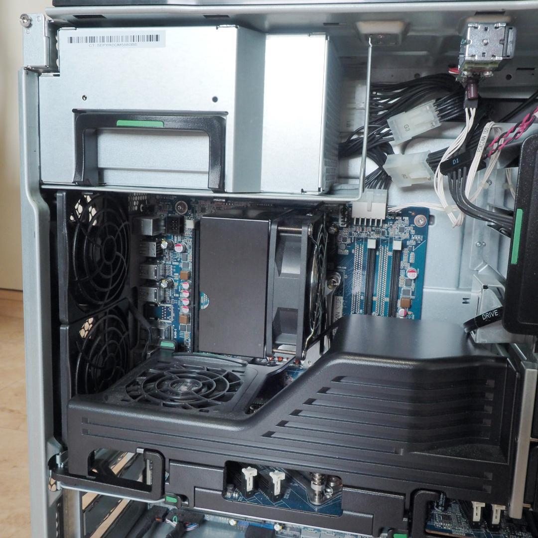 HP Z640 デュアルCPU/メモリ/HDD/GPUなし 電源赤点滅 ジャンク