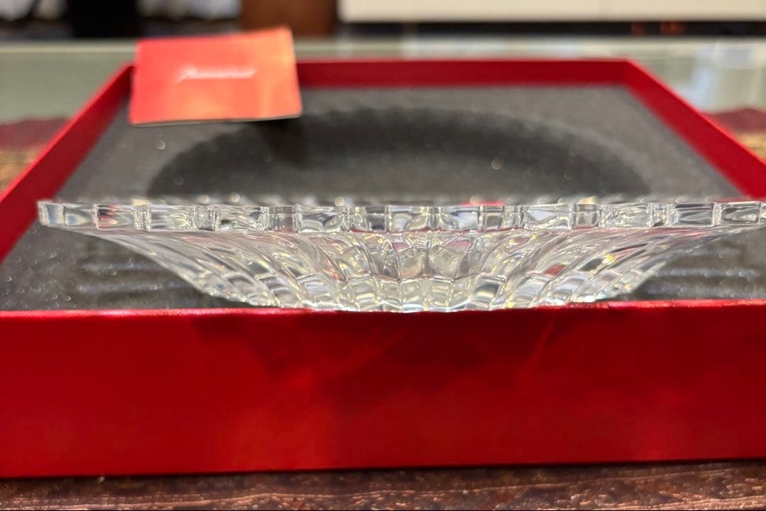 未使用 Baccarat バカラ ミルニュイ プレート 21cm 皿 食器　⑤