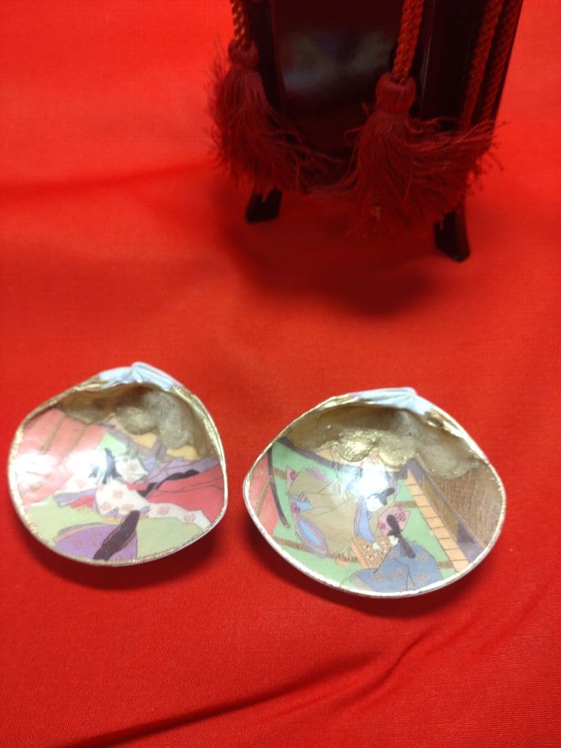 【雛蔵】貝桶一対貝合わせC